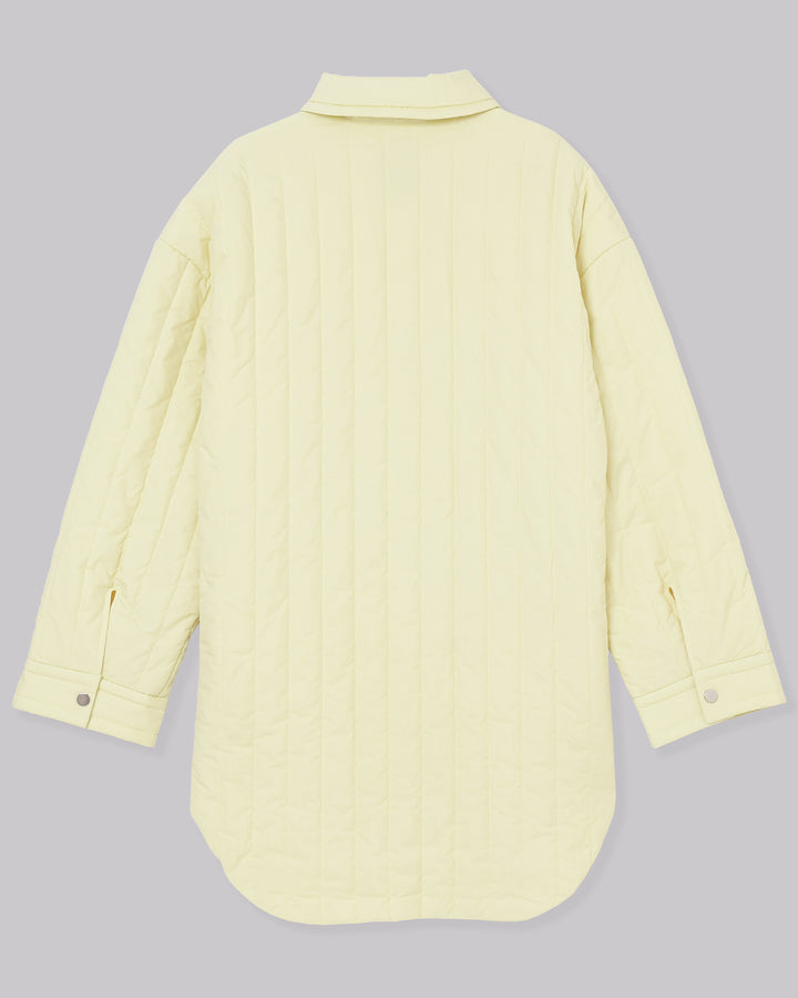 QUILTED LONG SHIRT JACKET【受注終了】