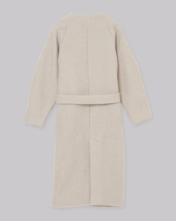 WOOL LOOP JERSEY LONG COAT【受注終了】