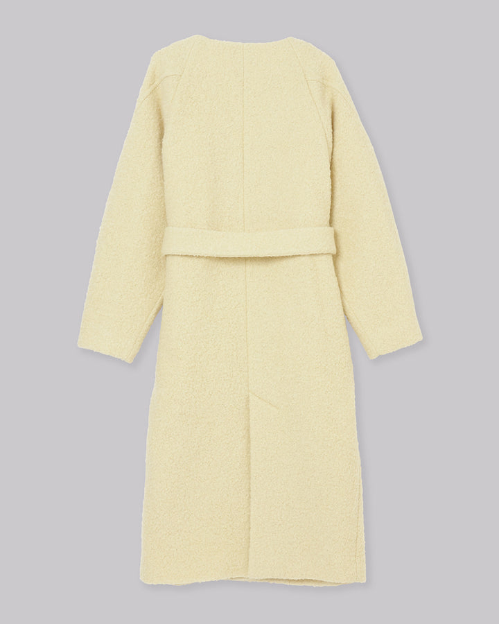 WOOL LOOP JERSEY LONG COAT【受注終了】