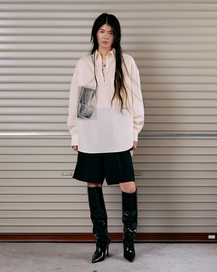 "ka-re" ZIPUP SHIRT