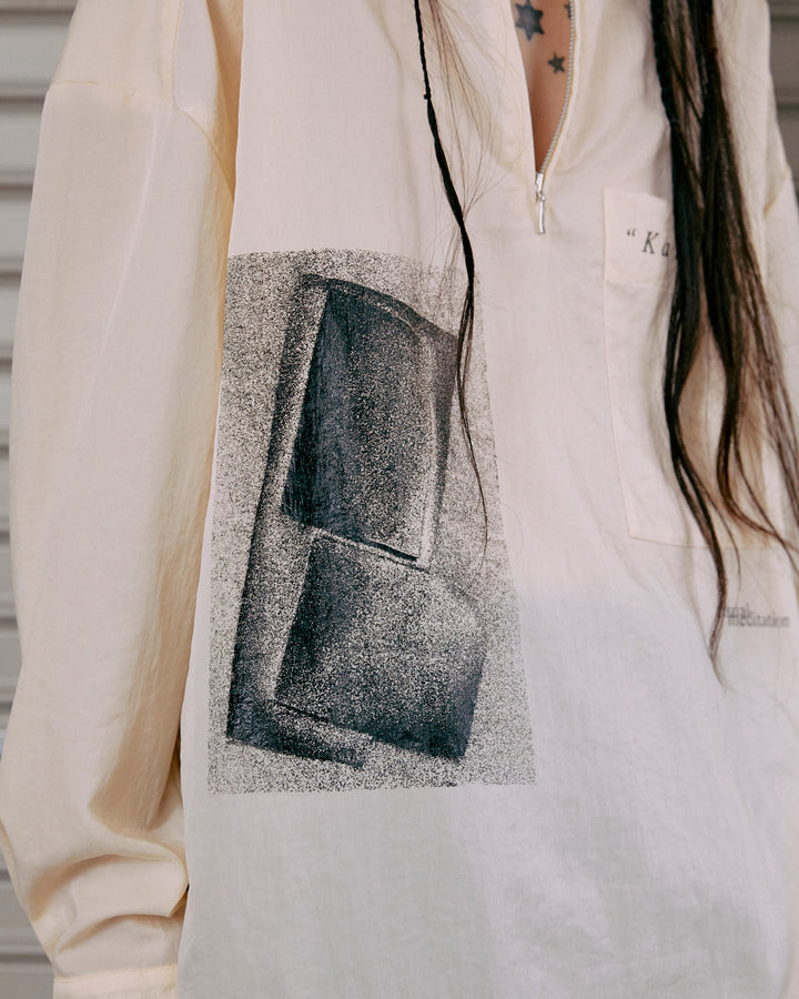 "ka-re" ZIPUP SHIRT