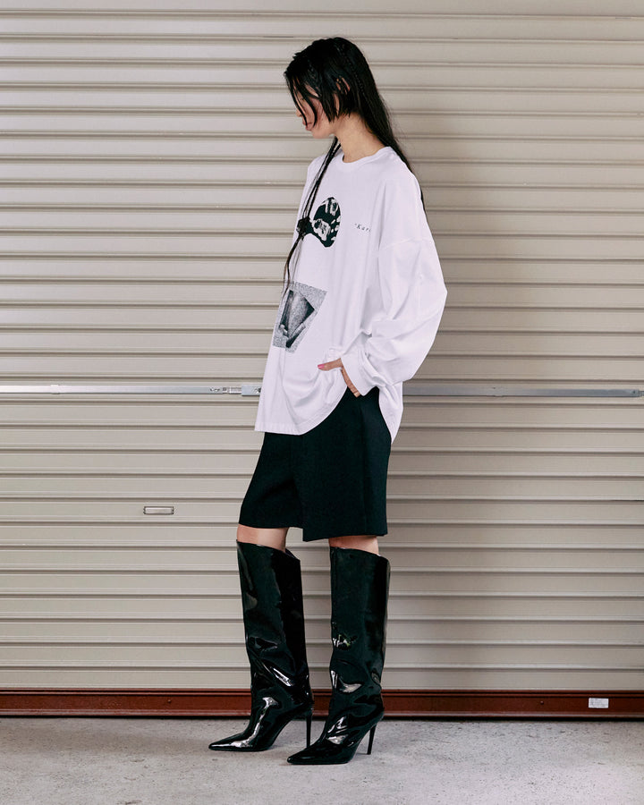 "ka-re"  LONG SLEEVE T-SHIRT
