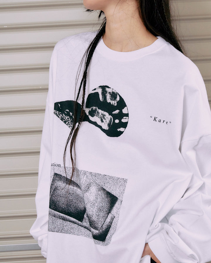 "ka-re"  LONG SLEEVE T-SHIRT