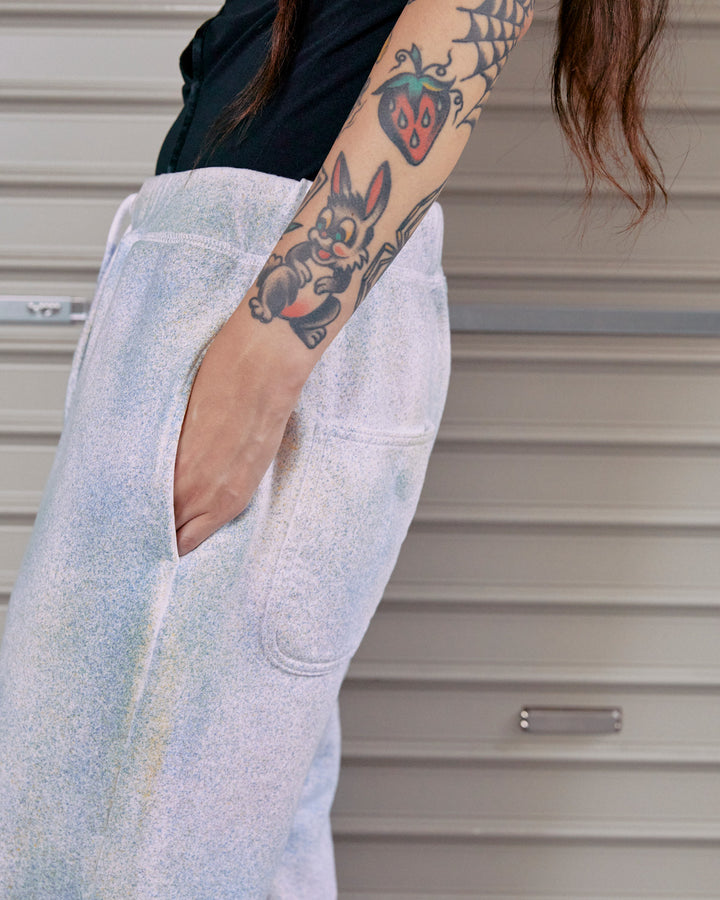 SPRAY DYEING SWEAT PANTS