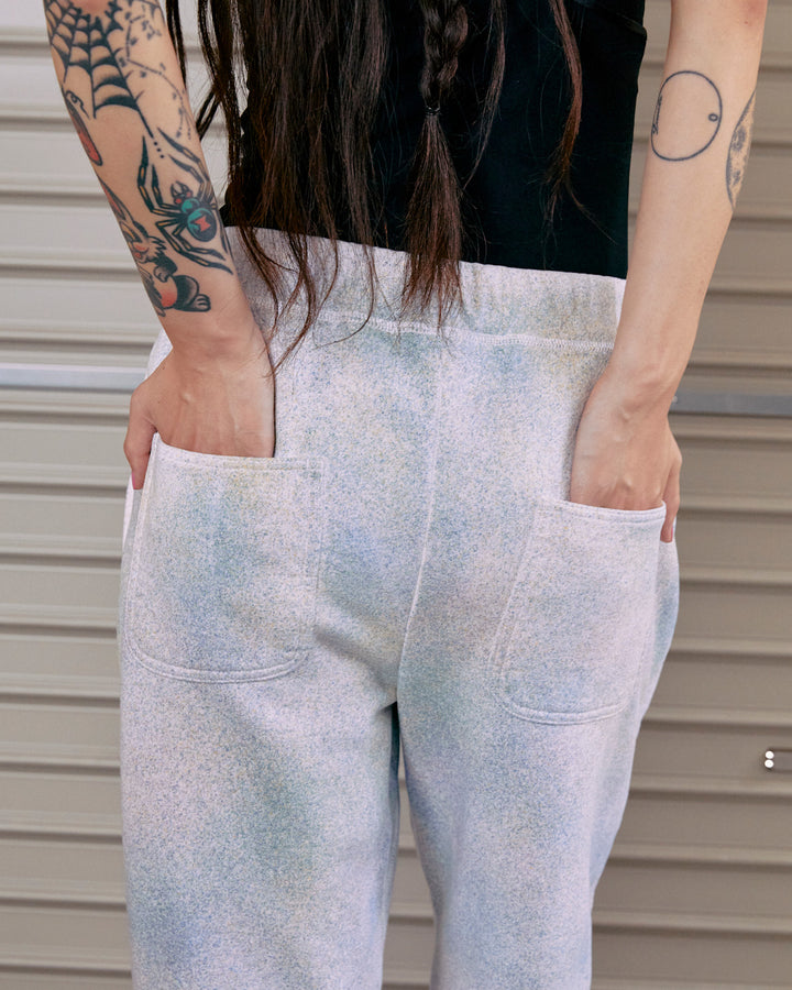 SPRAY DYEING SWEAT PANTS
