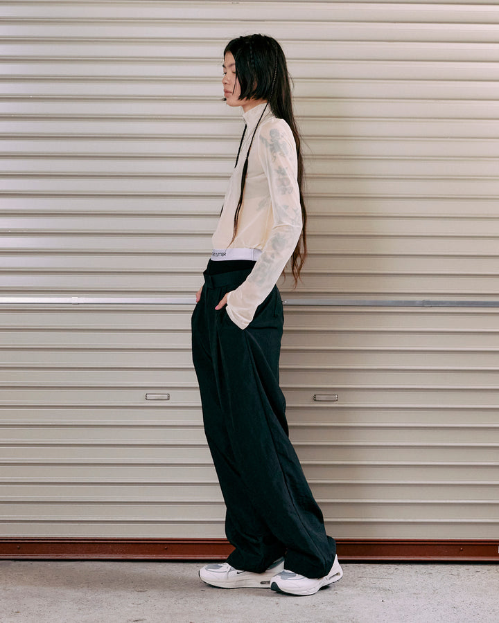 ZIPUP TULLE TOPS