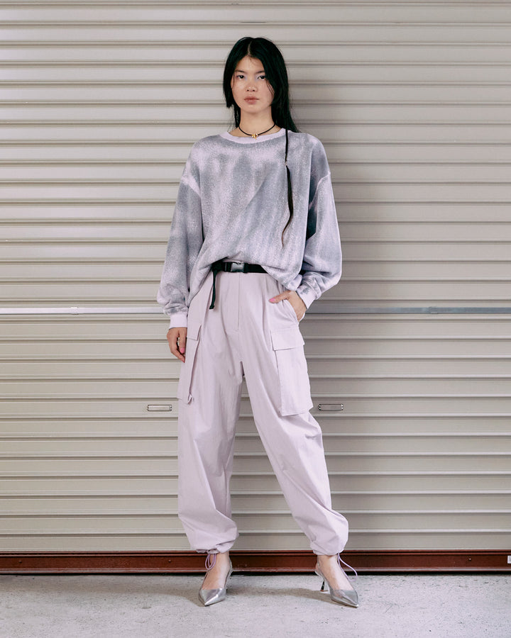 SPRAY DYEING SWEAT PULLOVER