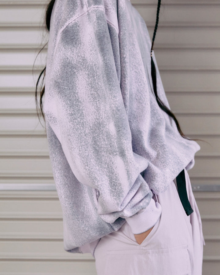 SPRAY DYEING SWEAT PULLOVER