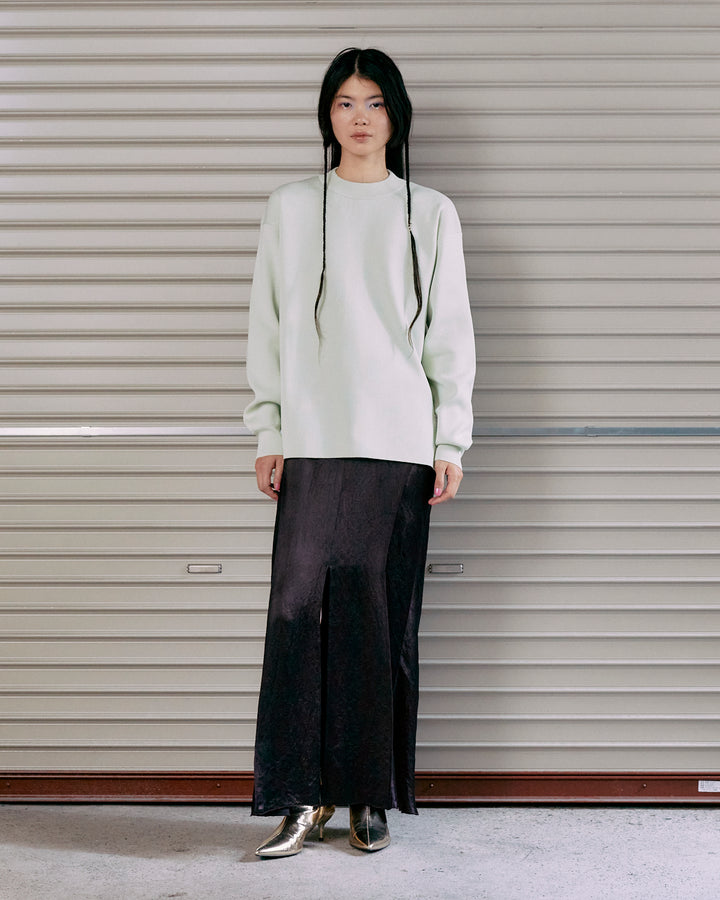 ONENESS LOGO BIG KNIT PULLOVER