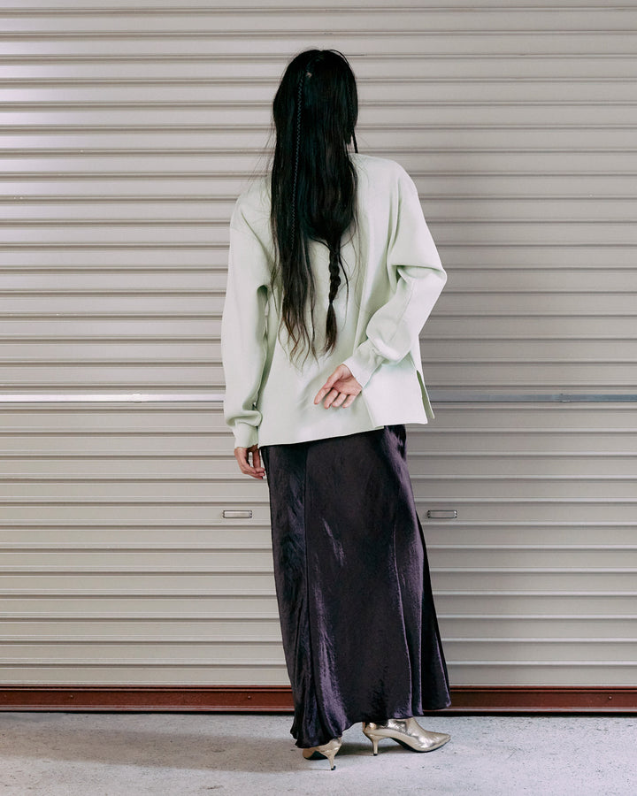 ONENESS LOGO BIG KNIT PULLOVER