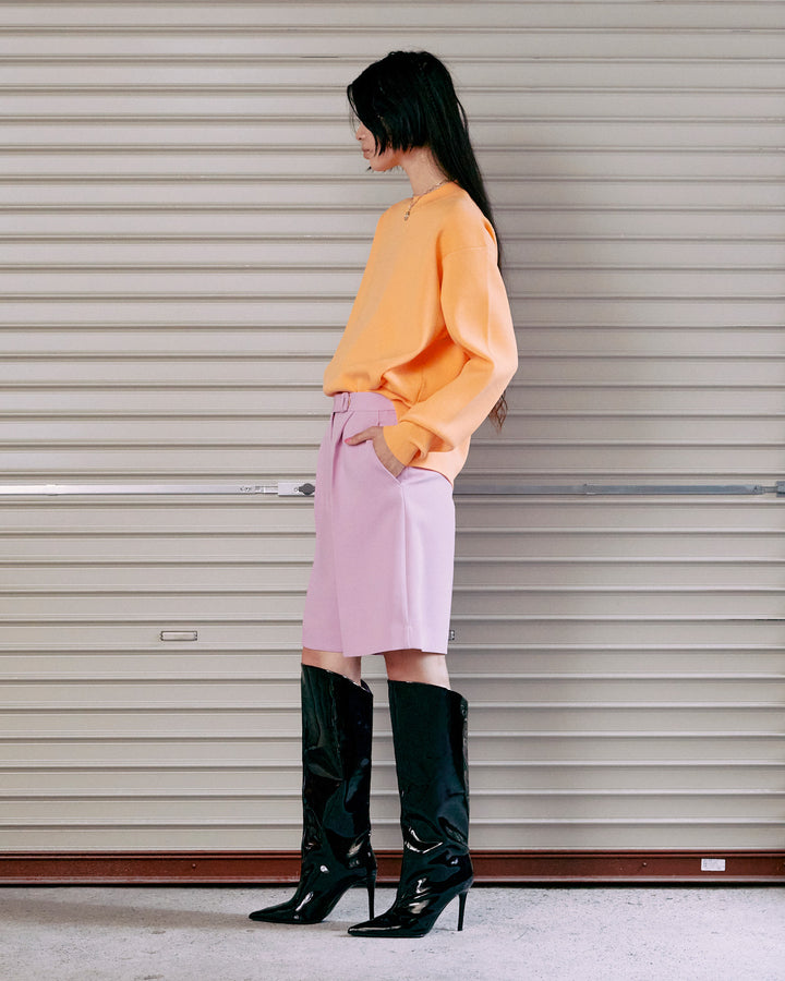 ONENESS LOGO BIG KNIT PULLOVER