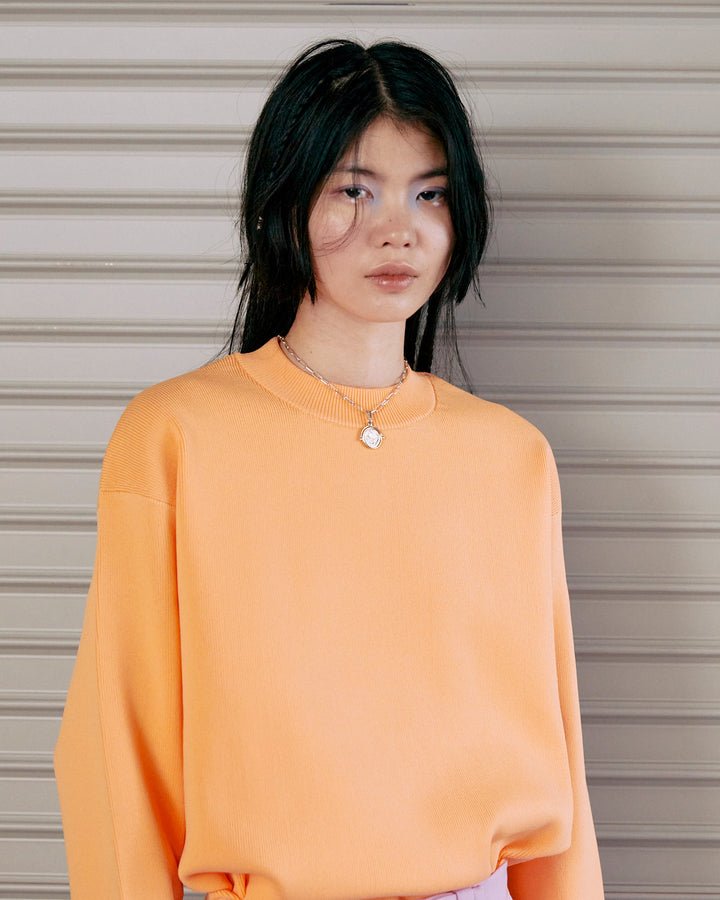 ONENESS LOGO BIG KNIT PULLOVER