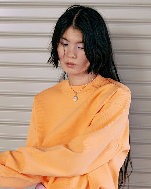 ONENESS LOGO BIG KNIT PULLOVER