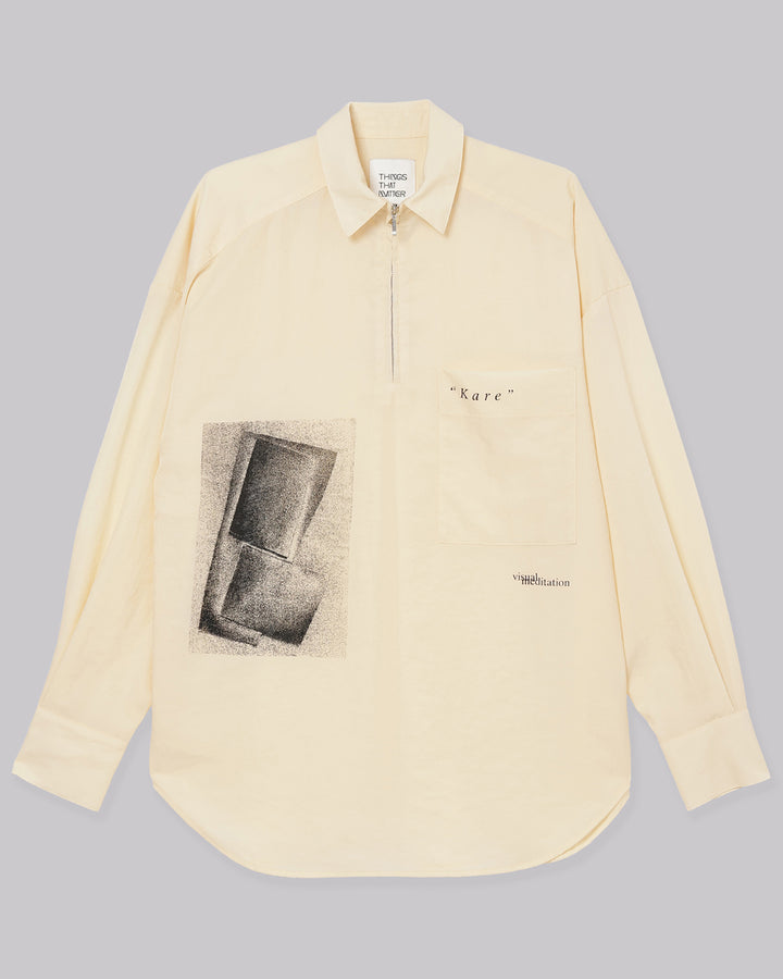 "ka-re" ZIPUP SHIRT