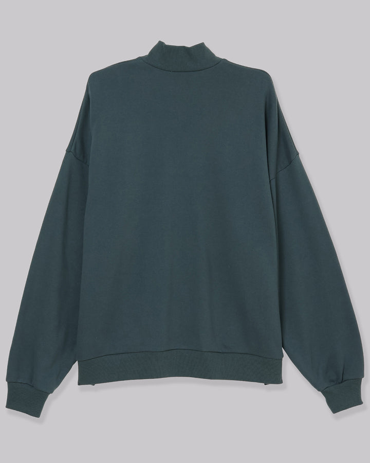 ZIPUP SWEAT BIG PULLOVER