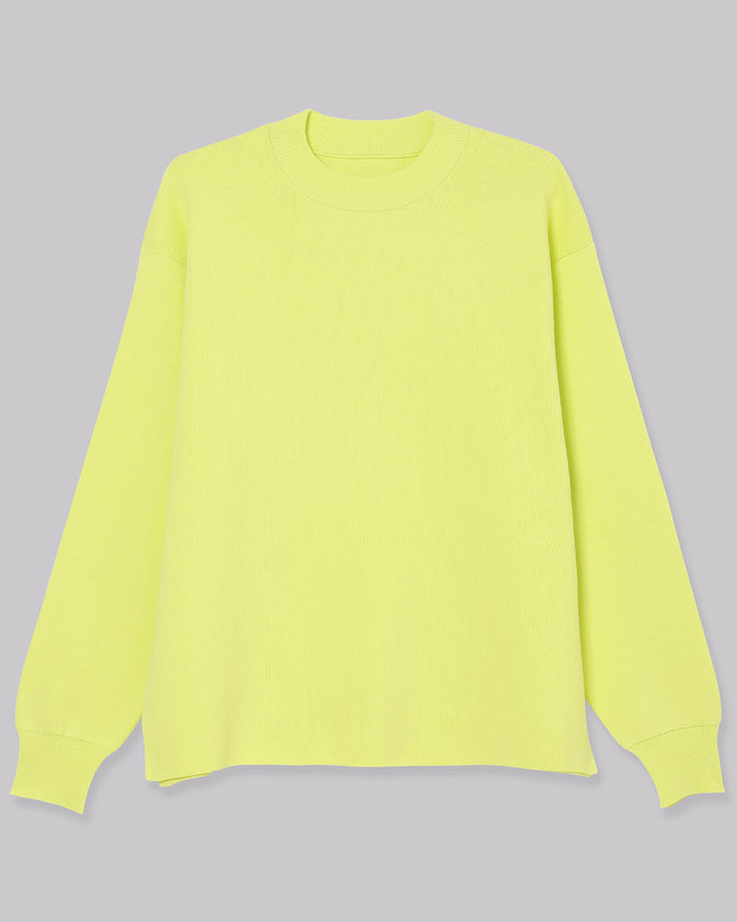 ONENESS LOGO BIG KNIT PULLOVER