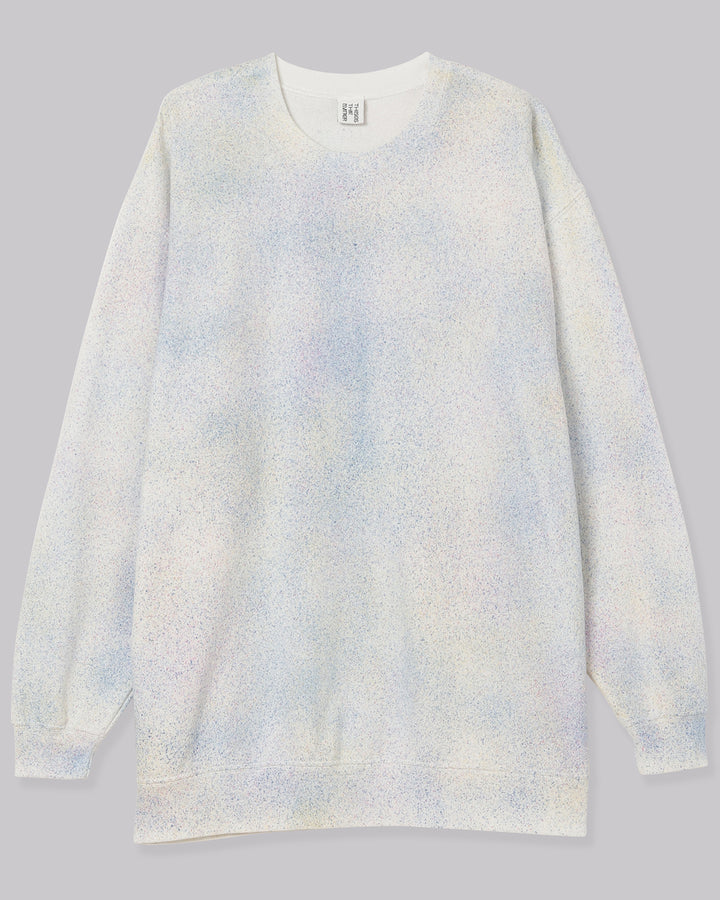 SPRAY DYEING SWEAT PULLOVER