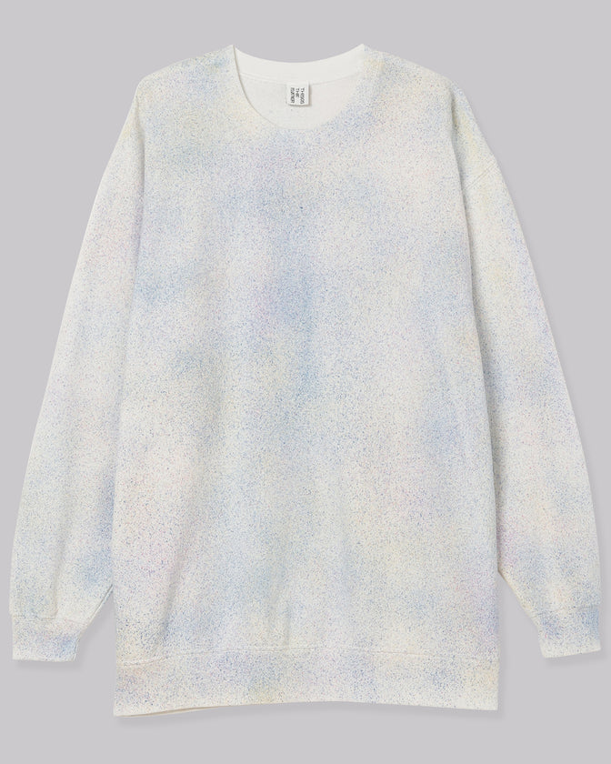 SPRAY DYEING SWEAT PULLOVER