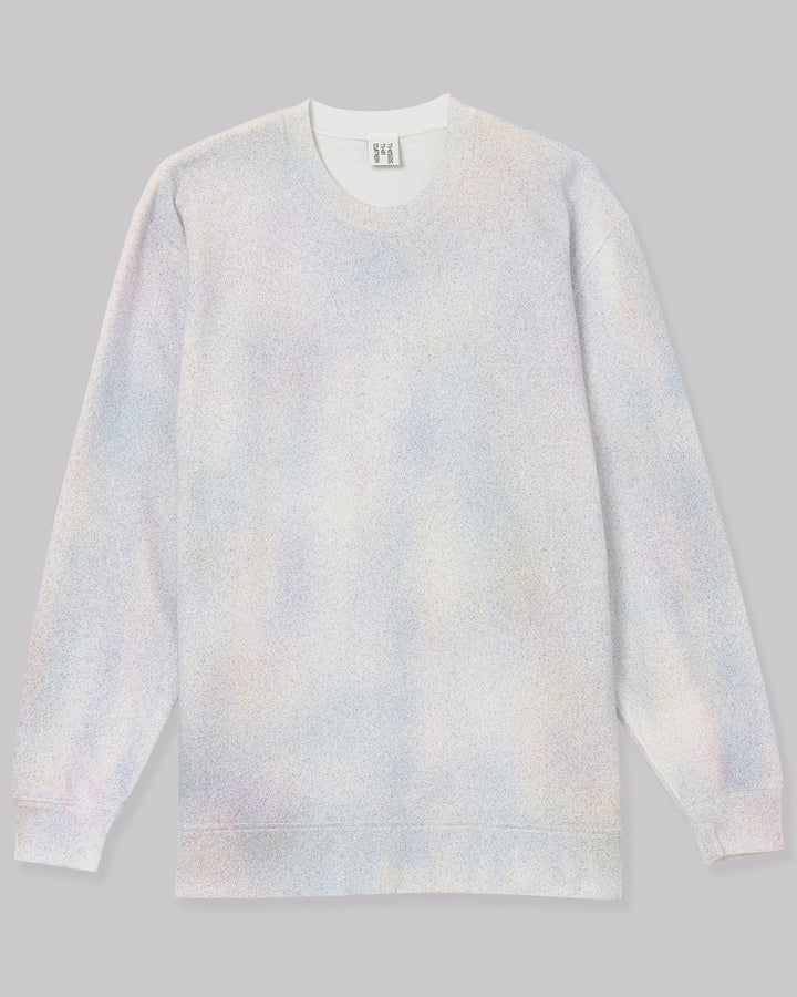 SPRAY DYEING SWEAT PULLOVER