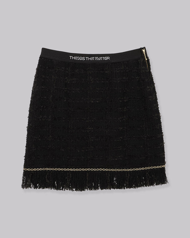 TESSILE TWEED MINI SKIRT
