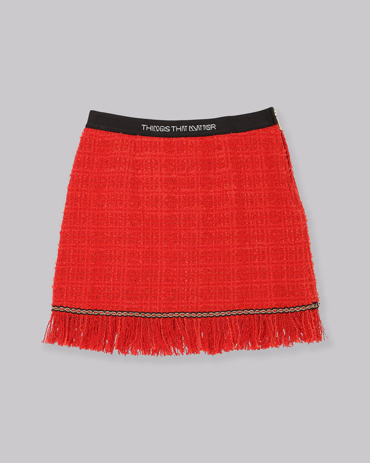 TESSILE TWEED MINI SKIRT