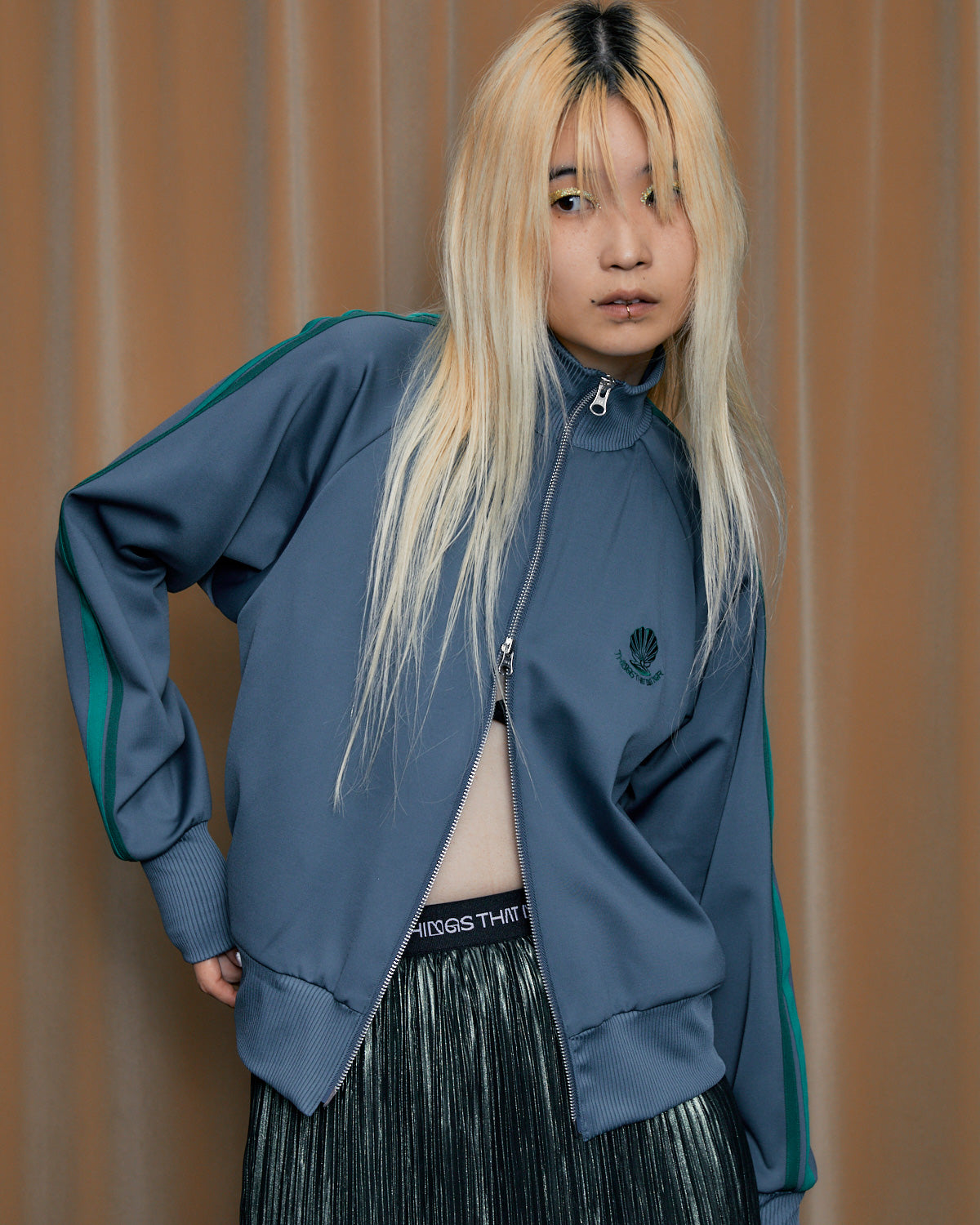ジャケット・アウター UNIVERSAL PRODUCTS JERSEY TRACK JACKET 3 UNIVERSAL PRODUCTS JERSEY TRACK JACKET 3