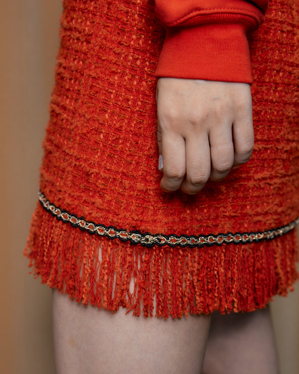 TESSILE TWEED MINI SKIRT