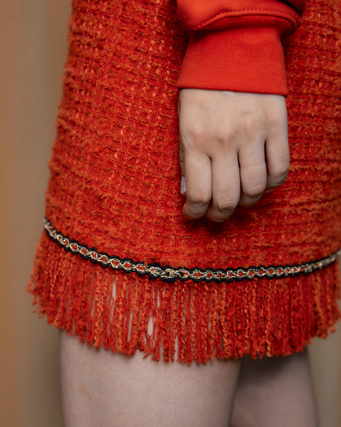 TESSILE TWEED MINI SKIRT