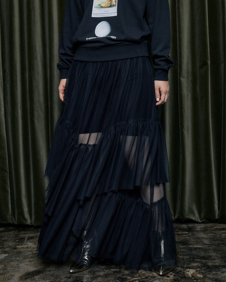 TULLE RAFFLE FLAIR SKIRT