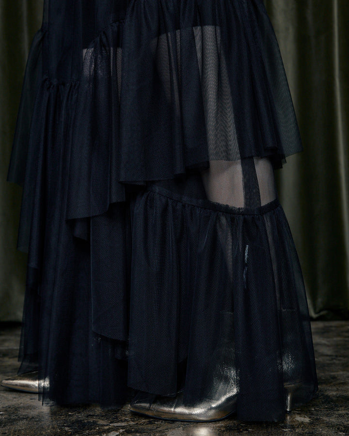 TULLE RAFFLE FLAIR SKIRT