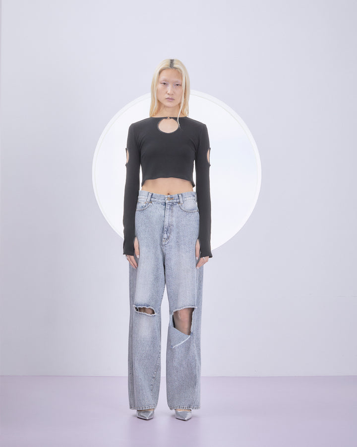 CIRCLE TERECO RIB TOPS