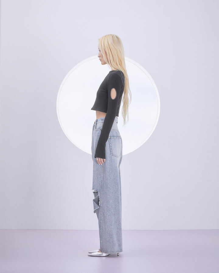 CIRCLE TERECO RIB TOPS