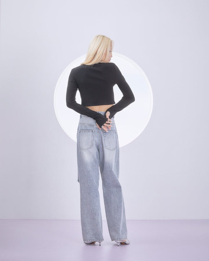 CIRCLE TERECO RIB TOPS