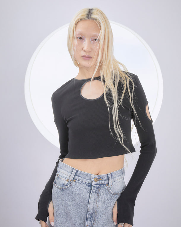 CIRCLE TERECO RIB TOPS