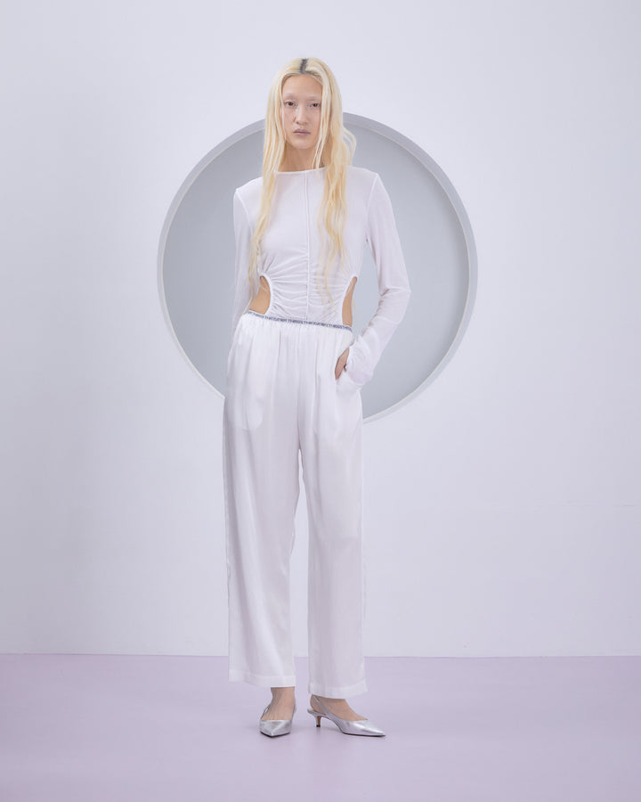 WAIST HOLE JERSEY BODY SUIT