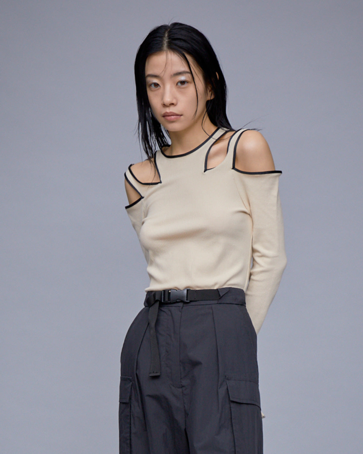 NOTCH DESIGN TERECO RIB TOPS | TOPS | STORE | THINGS THAT MATTER 