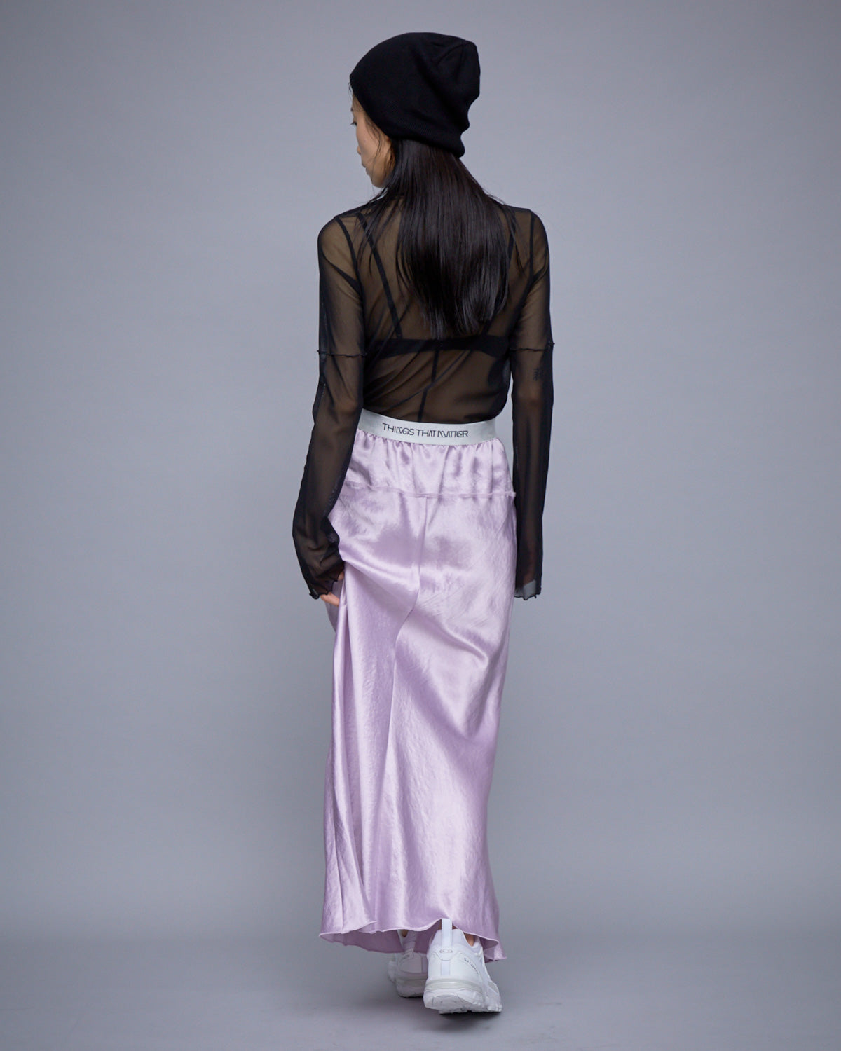 ACETATE SATIN MAXI SKIRT | Recommend | STORE | THINGS THAT MATTER ...