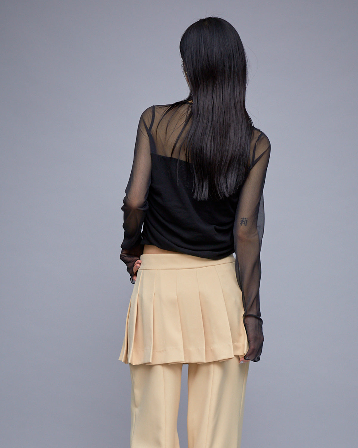 SHEER & DRAPE RIB TOPS | TULLE TOPS | STORE | THINGS THAT MATTER