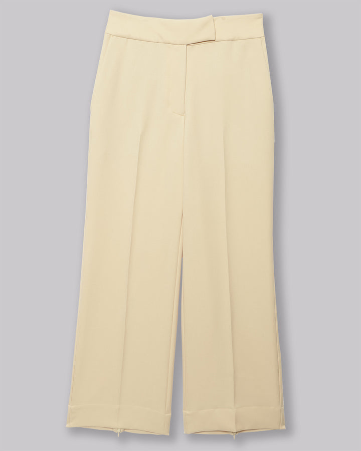 POWDER TWILL LOW WAIST PANTS