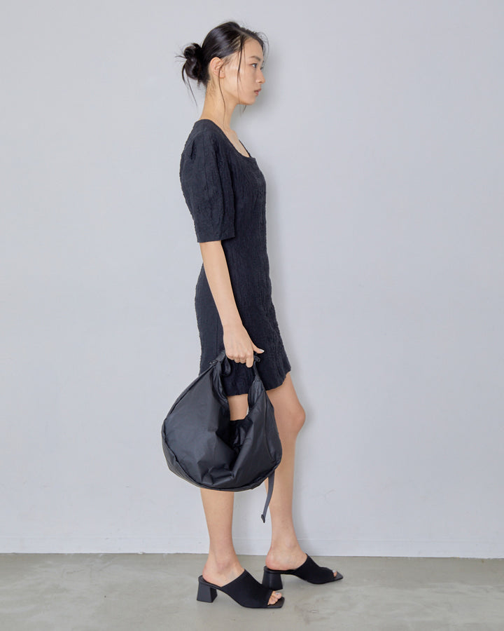 ORGANIC COTTON JERSEY MINI DRESS