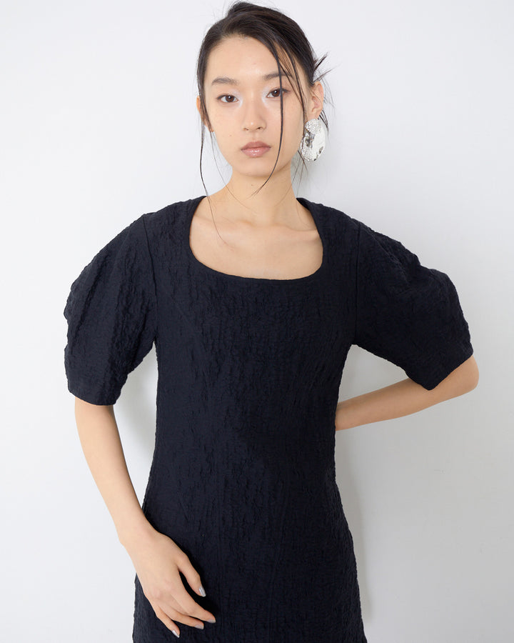 ORGANIC COTTON JERSEY MINI DRESS