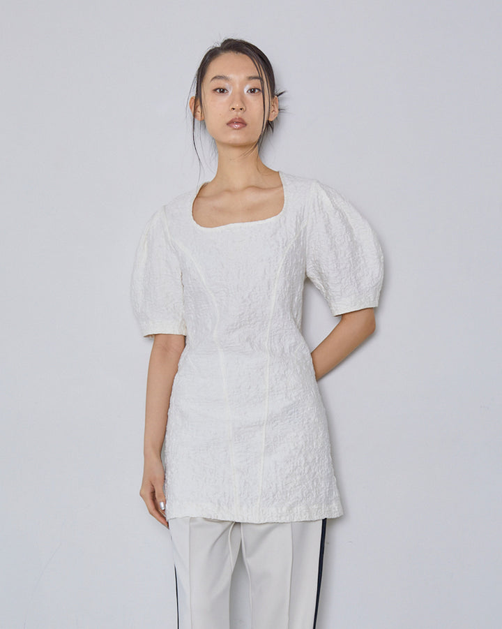 ORGANIC COTTON JERSEY MINI DRESS