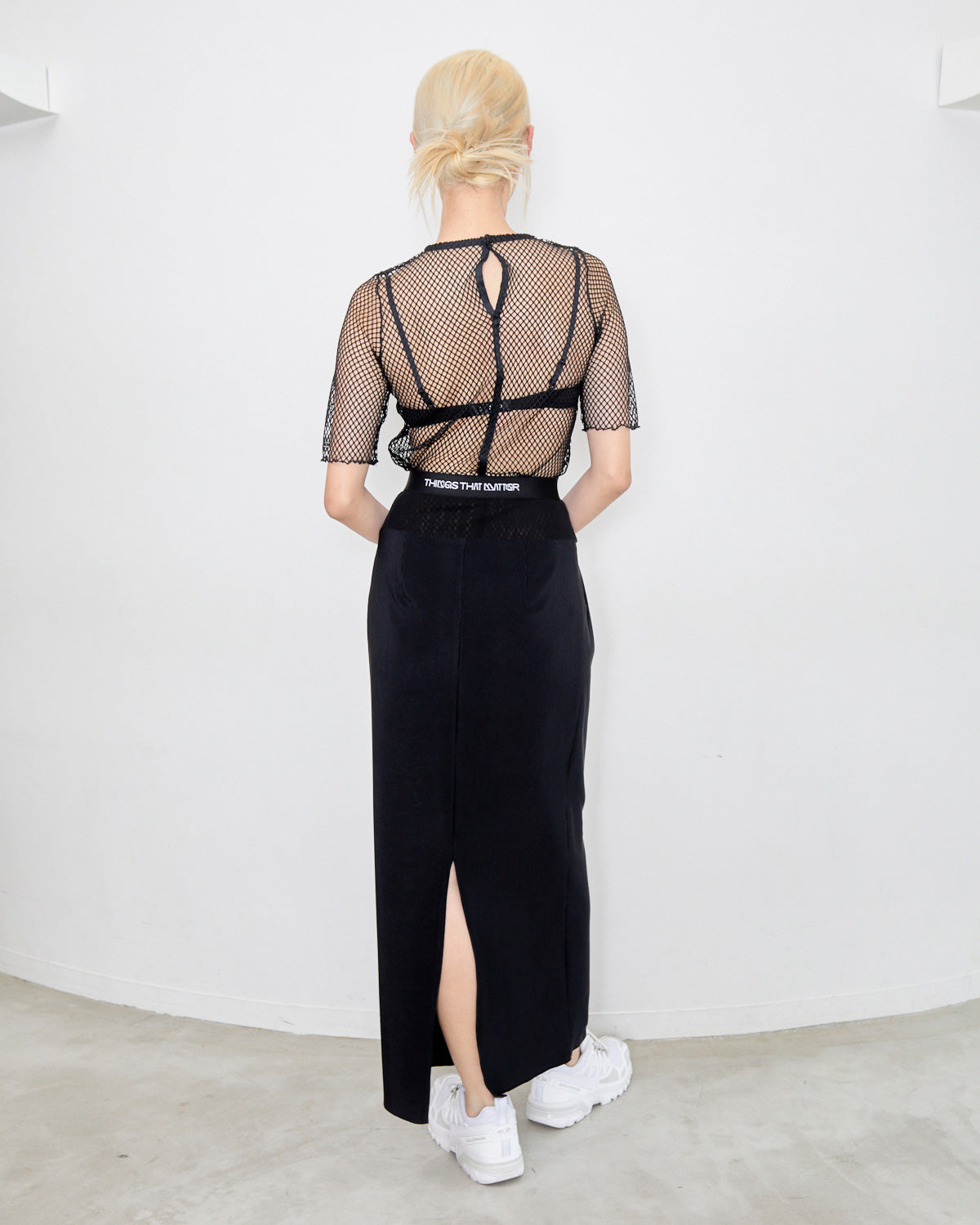 CORSET RIB NARROW SKIRT | | STORE | THINGS THAT MATTER ONLINE STORE
