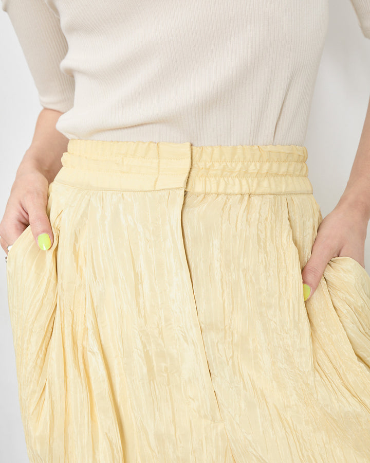 WRINKLELID WIDE PANTS