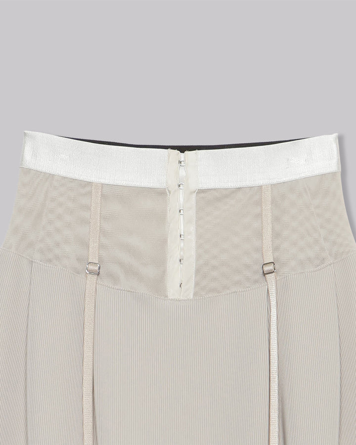 CORSET RIB NARROW SKIRT