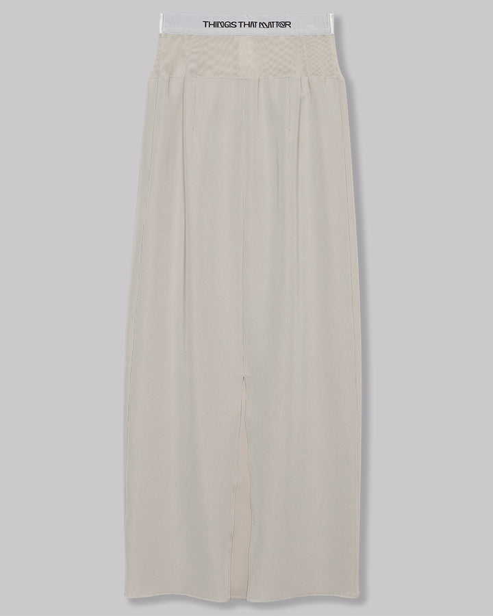 CORSET RIB NARROW SKIRT