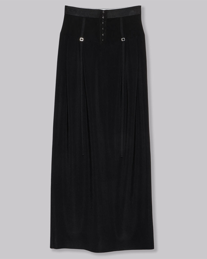 CORSET RIB NARROW SKIRT
