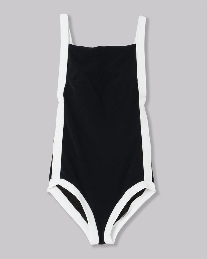 RECYCLING PILE OPEN BACK SWIM WEAR