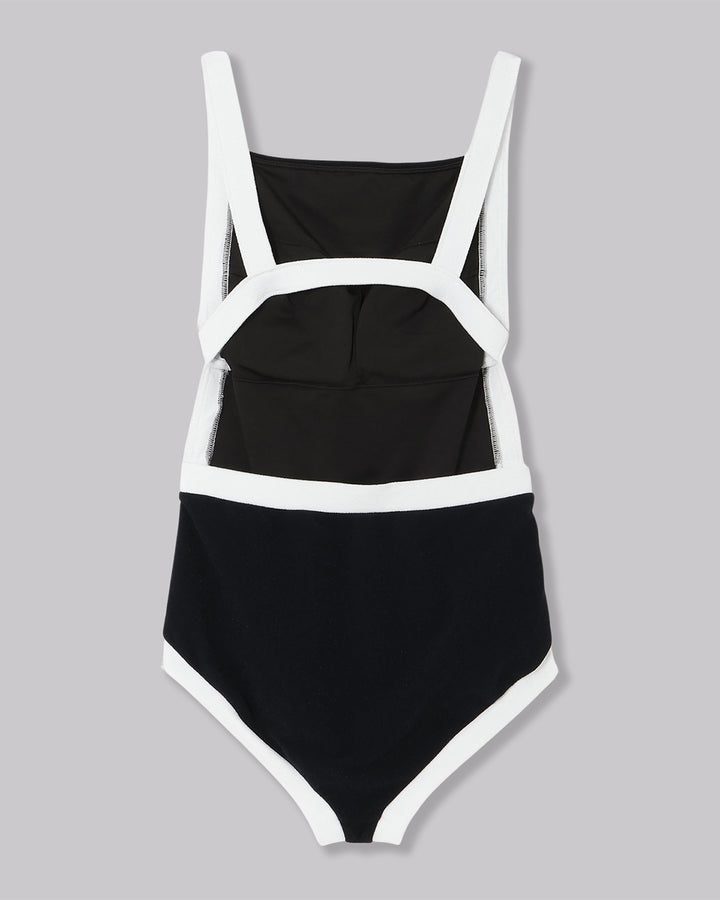 RECYCLING PILE OPEN BACK SWIM WEAR