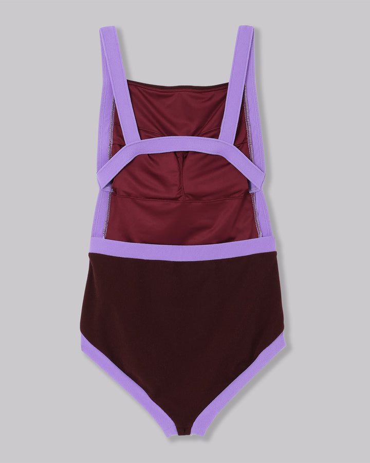RECYCLING PILE OPEN BACK SWIM WEAR
